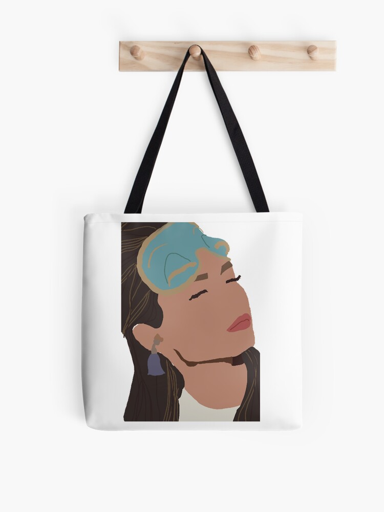 audrey hepburn breakfast at tiffany's Tote Bag by calibos