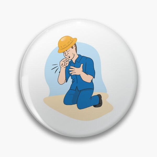 Item preview, Illustration represents a Caucasian man with cough symptoms. Ideal for health and institutional newsletters designed and sold by LucianoCosmo.