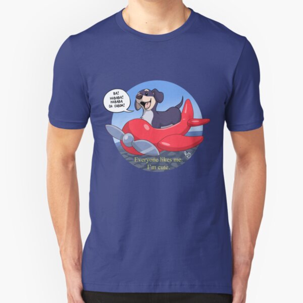 Dog of Wisdom Slim Fit T-Shirt