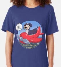 Hund der Weisheit Slim Fit T-Shirt
