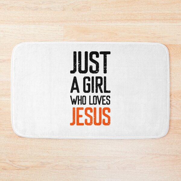 Item preview, Just A Girl Who Loves Jesus  designed and sold by FriendsList.