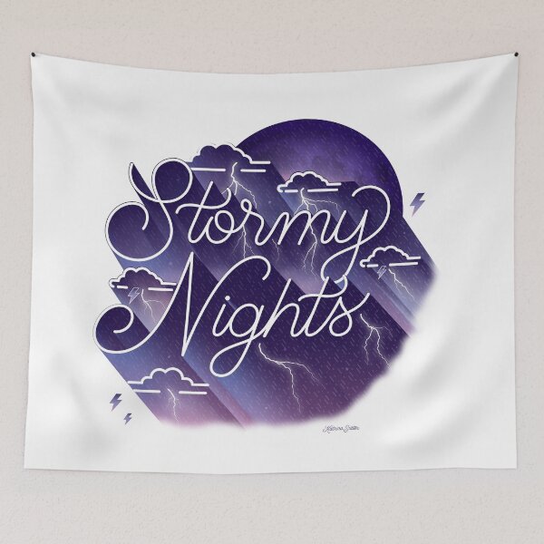 Item preview, Stormy Nights designed and sold by Katrina Sutton.