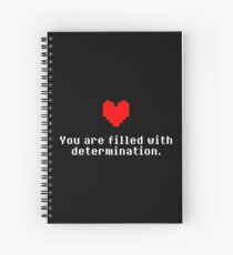 Seeing this image... - Undertale Spiral Notebook