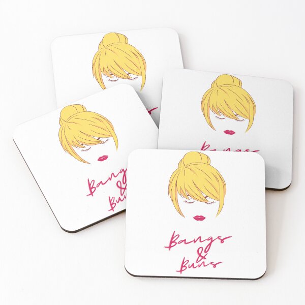 Item preview, Bangs and buns Blonde designed and sold by HMKart.