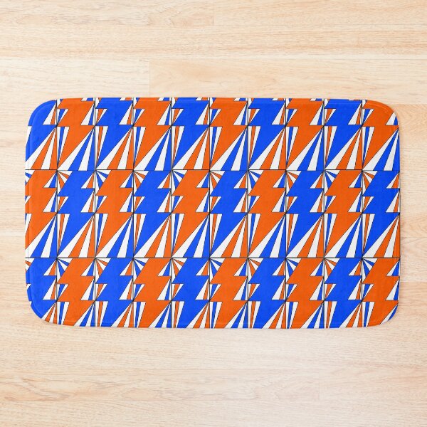 Item preview, orange and blue lightning bolt art | susie timmons designed and sold by ★ susie xowie ★.