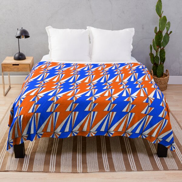Item preview, orange and blue lightning bolt art | susie timmons designed and sold by ★ susie xowie ★.