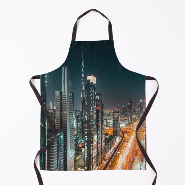 Item preview, dubai city at night designed and sold by franckreporter.