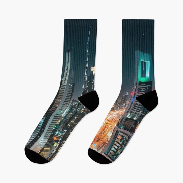Item preview, dubai city at night designed and sold by franckreporter.