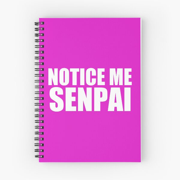 Item preview, Notice Me Senpai designed and sold by beerhamster.