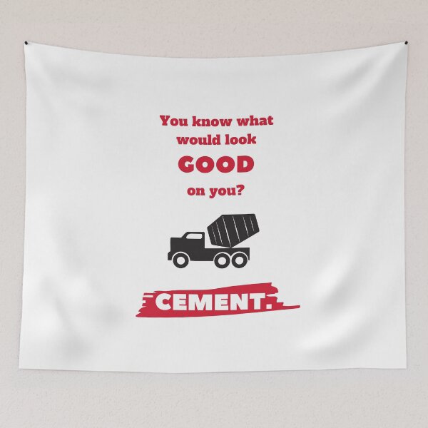 Item preview, Cement will look good on you, concrete designed and sold by daguilon.