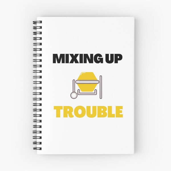 Item preview, Mixing up trouble (concrete and cement) designed and sold by daguilon.