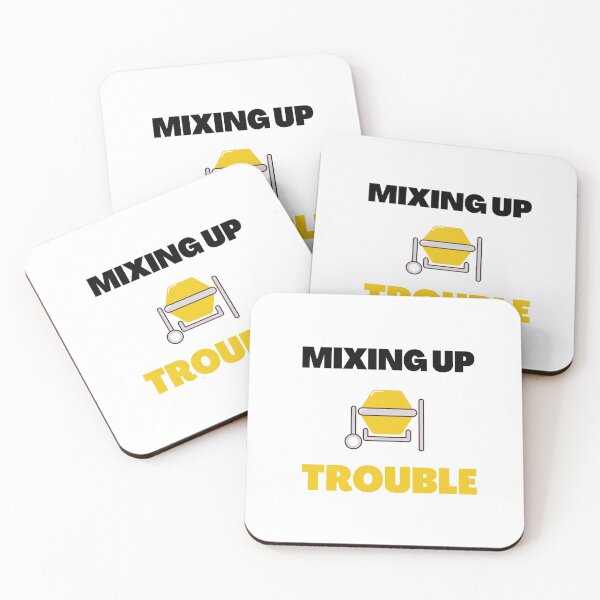 Item preview, Mixing up trouble (concrete and cement) designed and sold by daguilon.