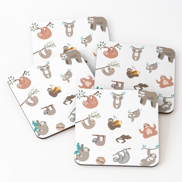 Item preview, Assorted Sloths Pattern designed and sold by Sus-Snail-Co.