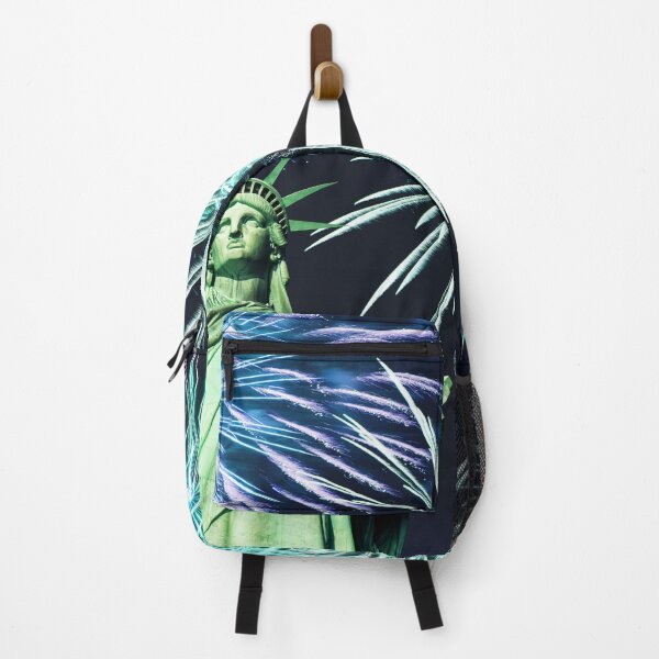 Item preview, statue of liberty with fireworks designed and sold by franckreporter.