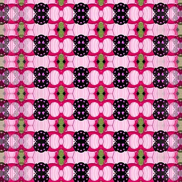 Artwork thumbnail, Pink Magics Patterned by Graphroad