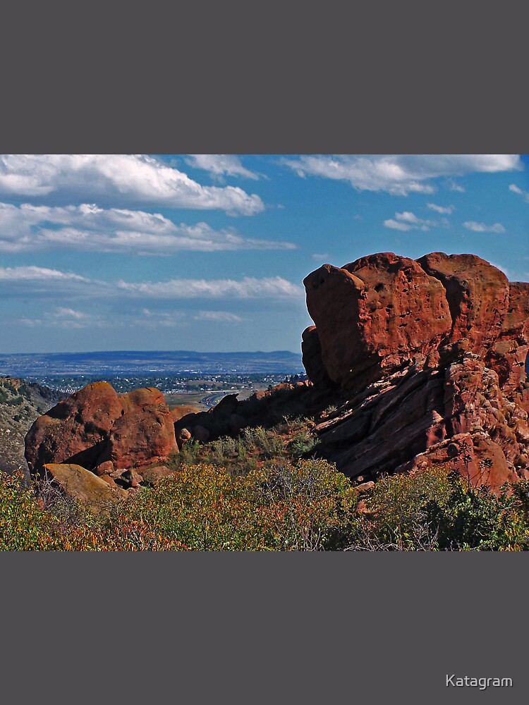 Thumbnail 6 of 6, Premium Oversized Hoodie, Red Rocks designed and sold by Katagram.
