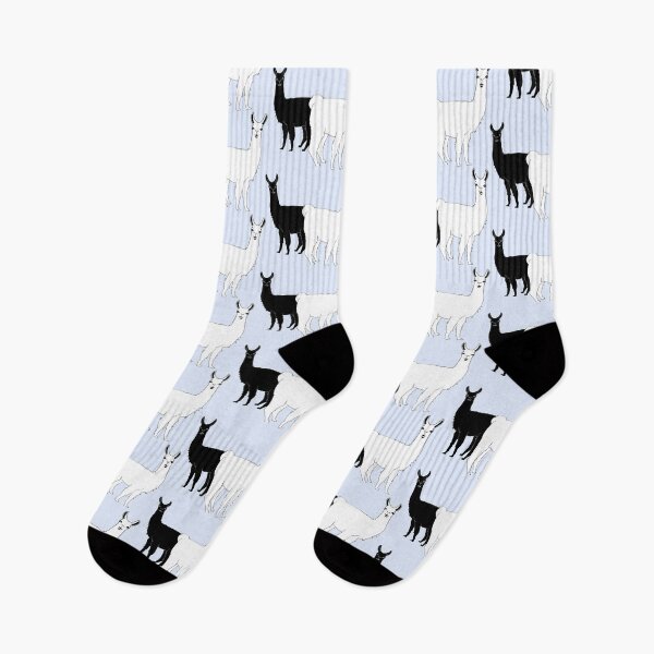 Item preview, Black and White Llamas designed and sold by beerhamster.