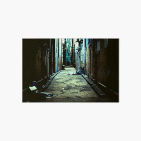Back Alley Art Board Prints Redbubble