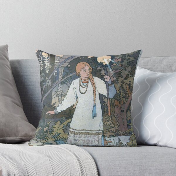 Item preview, Ivan Bilbin - Vasilia the Beautiful Fairy Tale Illustration(1900) designed and sold by RiskyTrizkit.