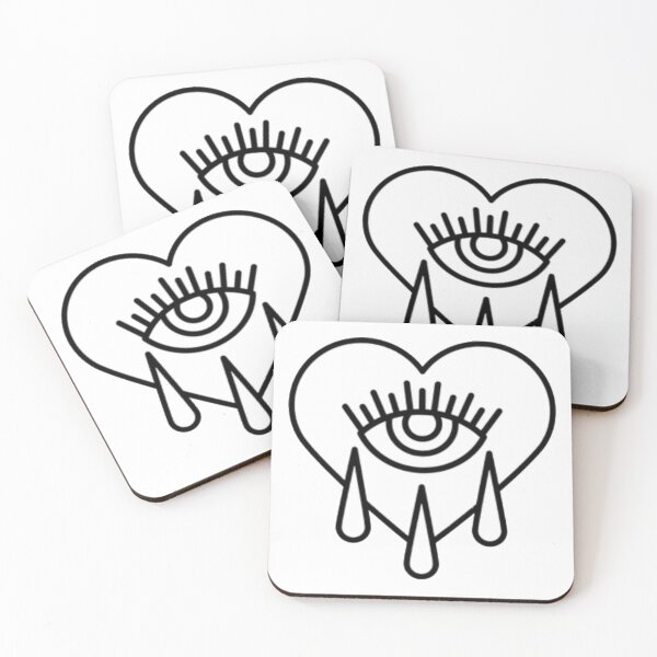 Item preview, Heart eye crying designed and sold by Sticker Store.