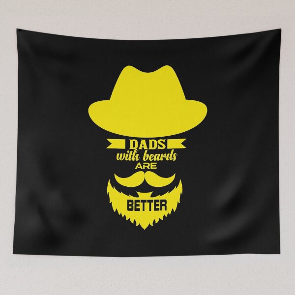 Item preview,   Dads with Beards Are Better designed and sold by ADAMYASS.