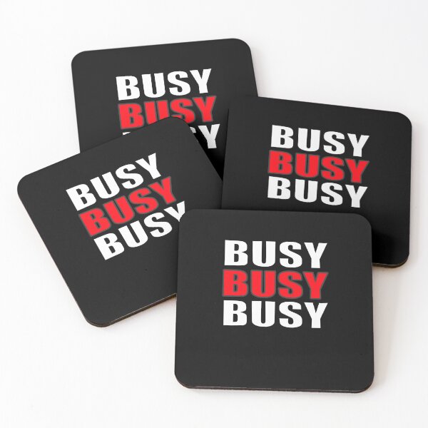 Item preview, Busy Doing Nothing designed and sold by HoneyBadgerBox.