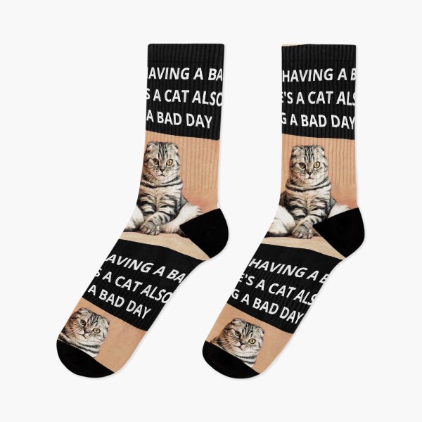 Item preview, If You're Having A Bad Day Here's A Cat Having Also A Bad Day - Cat Lovers designed and sold by GionaSophia.