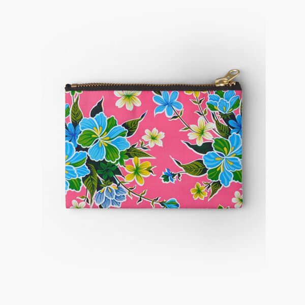 Item preview, Color flower print, pink Mexican tablecloth designed and sold by Adriana C (All about Frida).
