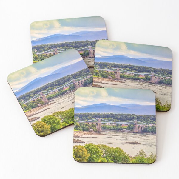 Item preview, Scenic view of Menai Bridge designed and sold by Kevin Hellon.
