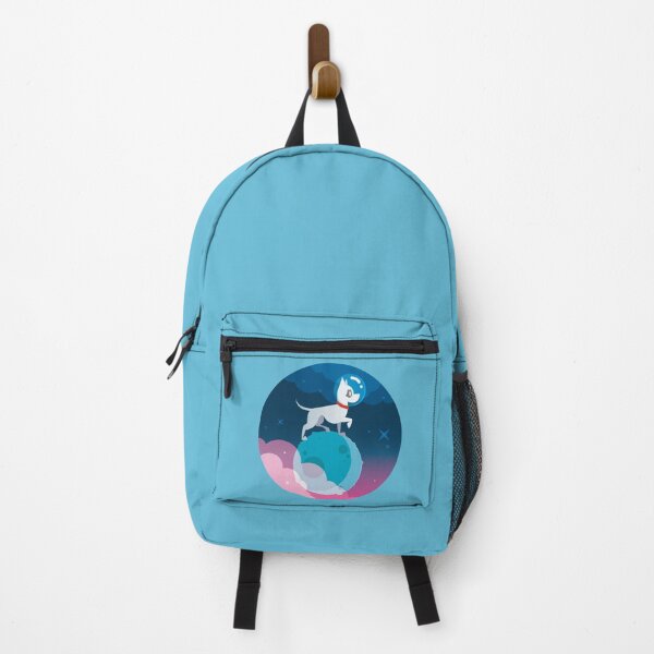 Item preview, Moon Dog Cute Retro Space Art with Clouds designed and sold by Siraccha.