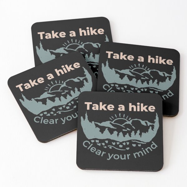 Item preview, Take a hike, Clear your Mind, Mountain exploring designed and sold by naturecdesigns.