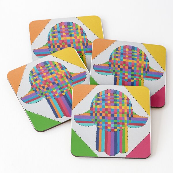 Item preview, Potholder Hamsa by Harriette Knight designed and sold by harrietteknight.