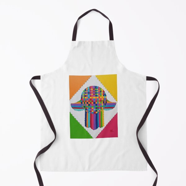 Item preview, Potholder Hamsa by Harriette Knight designed and sold by harrietteknight.