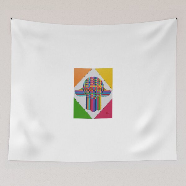 Item preview, Potholder Hamsa by Harriette Knight designed and sold by harrietteknight.