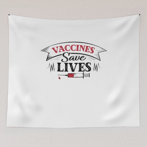 Item preview, Vaccine Save Lives Vaccine Pro Vaccination Support designed and sold by Mytoonsquad.