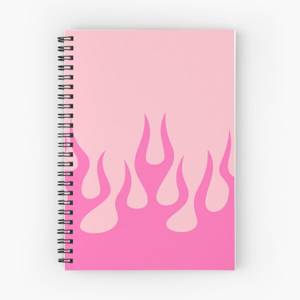 Item preview, Pink Flames on Light Baby Soft Pink Background designed and sold by Troy Krieger.