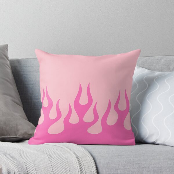 Item preview, Pink Flames on Light Baby Soft Pink Background designed and sold by Troy Krieger.