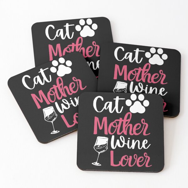 Item preview, Cat Mother Wine Lover Design designed and sold by Valuential.