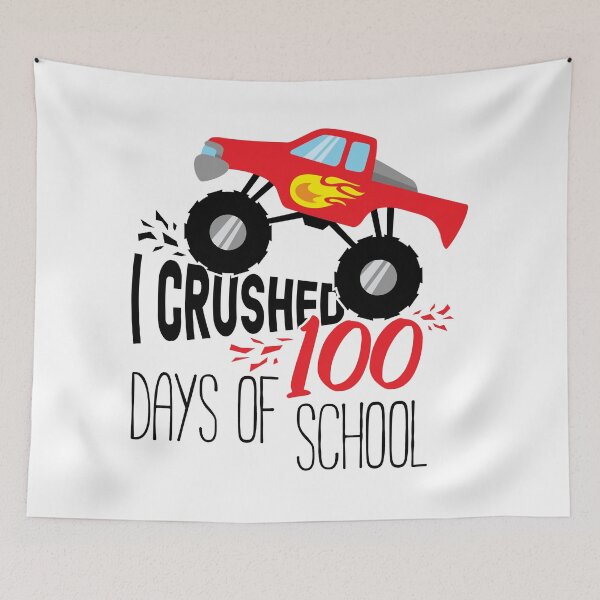 Item preview, I crushed 100 Days Of School - Happy 100 Day Of School designed and sold by Dr.YesOrNo.