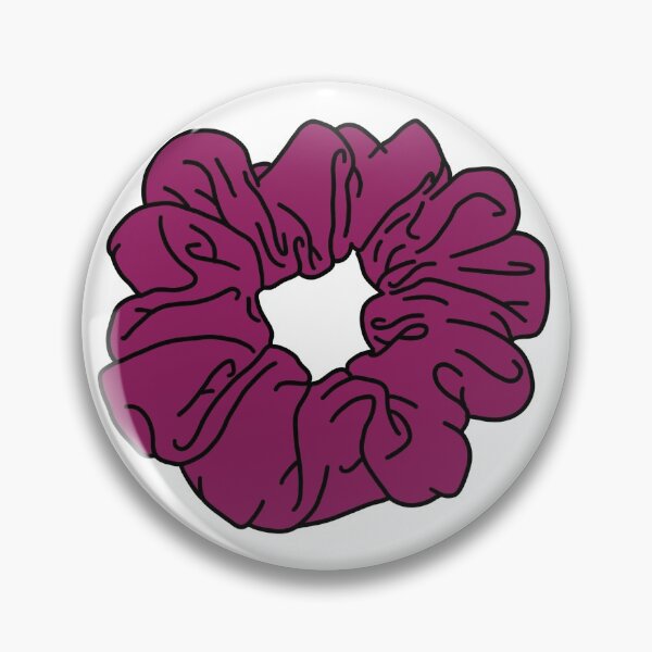 Item preview, Dark Pink Plain Colored Scrunchie designed and sold by piperdooley.