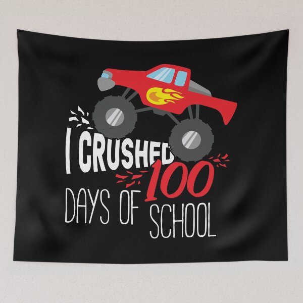 Item preview, I crushed 100 Days Of School - Happy 100 Day Of School designed and sold by Dr.YesOrNo.