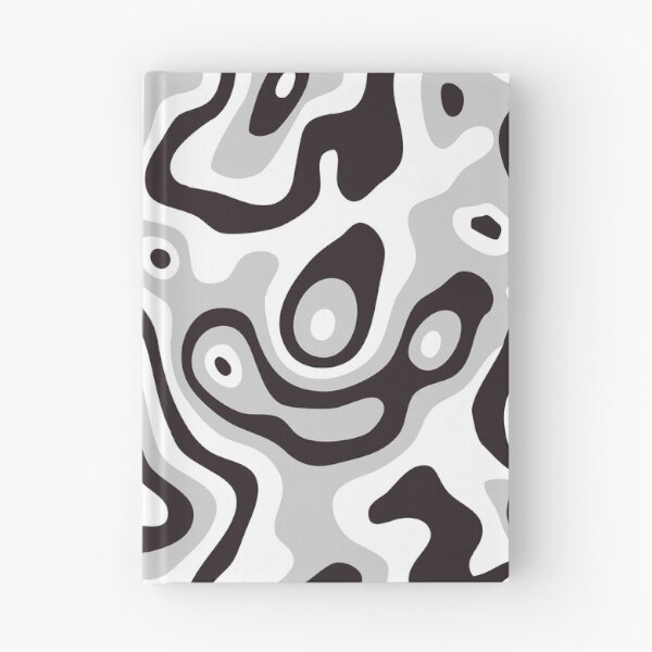 Aperçu de l'œuvre Peau de léopard noir et blanc créée et vendue par SoftMax.