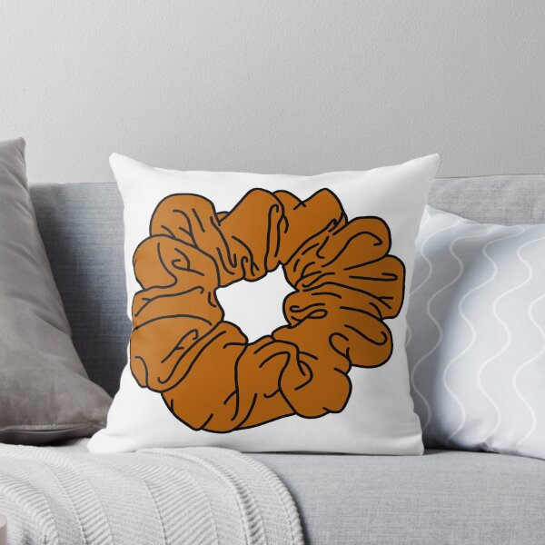 Item preview, Dark Rustic Orange Plain Colored Scrunchie designed and sold by piperdooley.