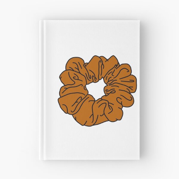 Item preview, Dark Rustic Orange Plain Colored Scrunchie designed and sold by piperdooley.