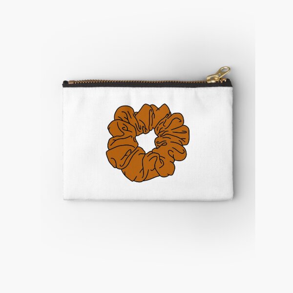 Item preview, Dark Rustic Orange Plain Colored Scrunchie designed and sold by piperdooley.