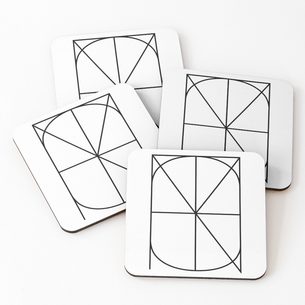Item preview, Coasters (Set of 4) designed and sold by theawkwardsloth.