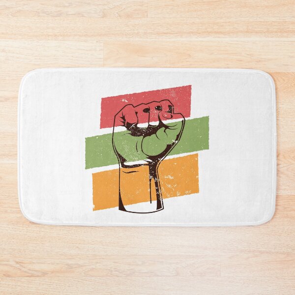 Item preview, Strong Raised Fist | Black History Month | Red Green Yellow designed and sold by MAS-S.