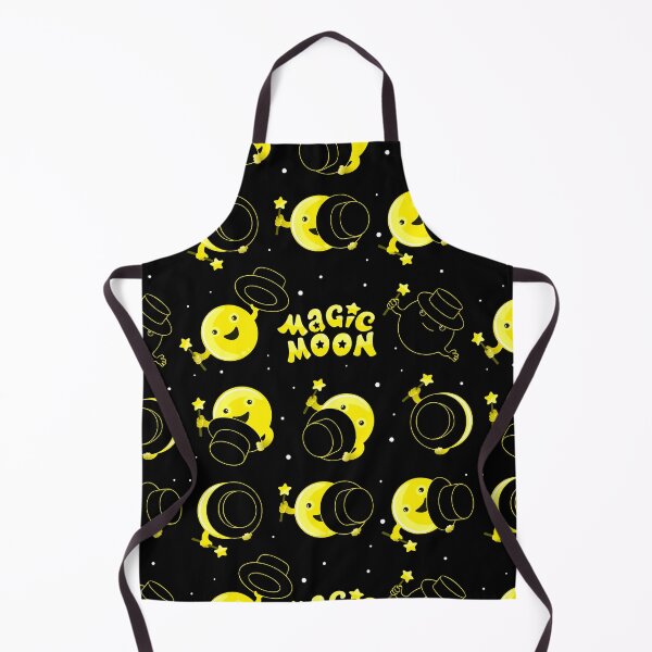 Item preview, kawaii moon and magic show designed and sold by Nina Vetrova.