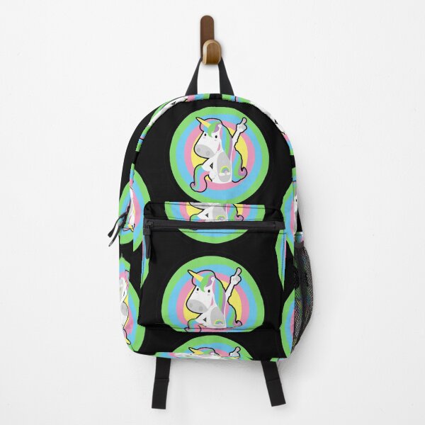 Item preview, Rainbow unicorn (black stroke) designed and sold by geep44.