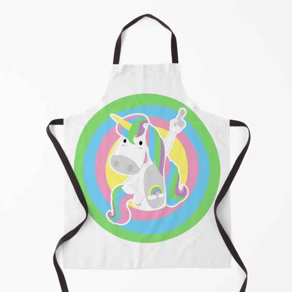 Item preview, Rainbow unicorn (transparent stroke) designed and sold by geep44.